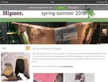 Tablet Screenshot of hipzer.nl